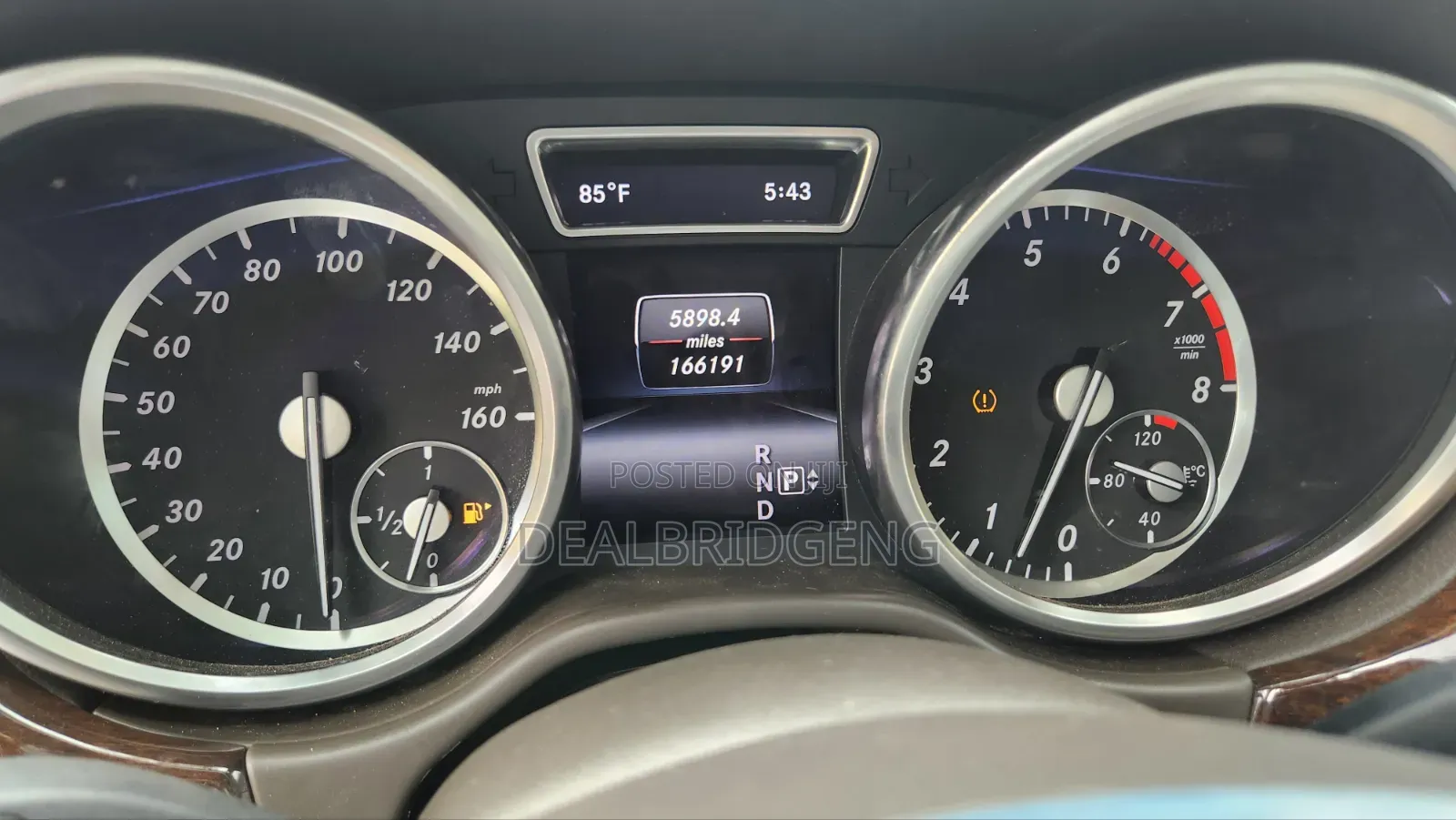 Mercedes-Benz M Class 2013 Blue
