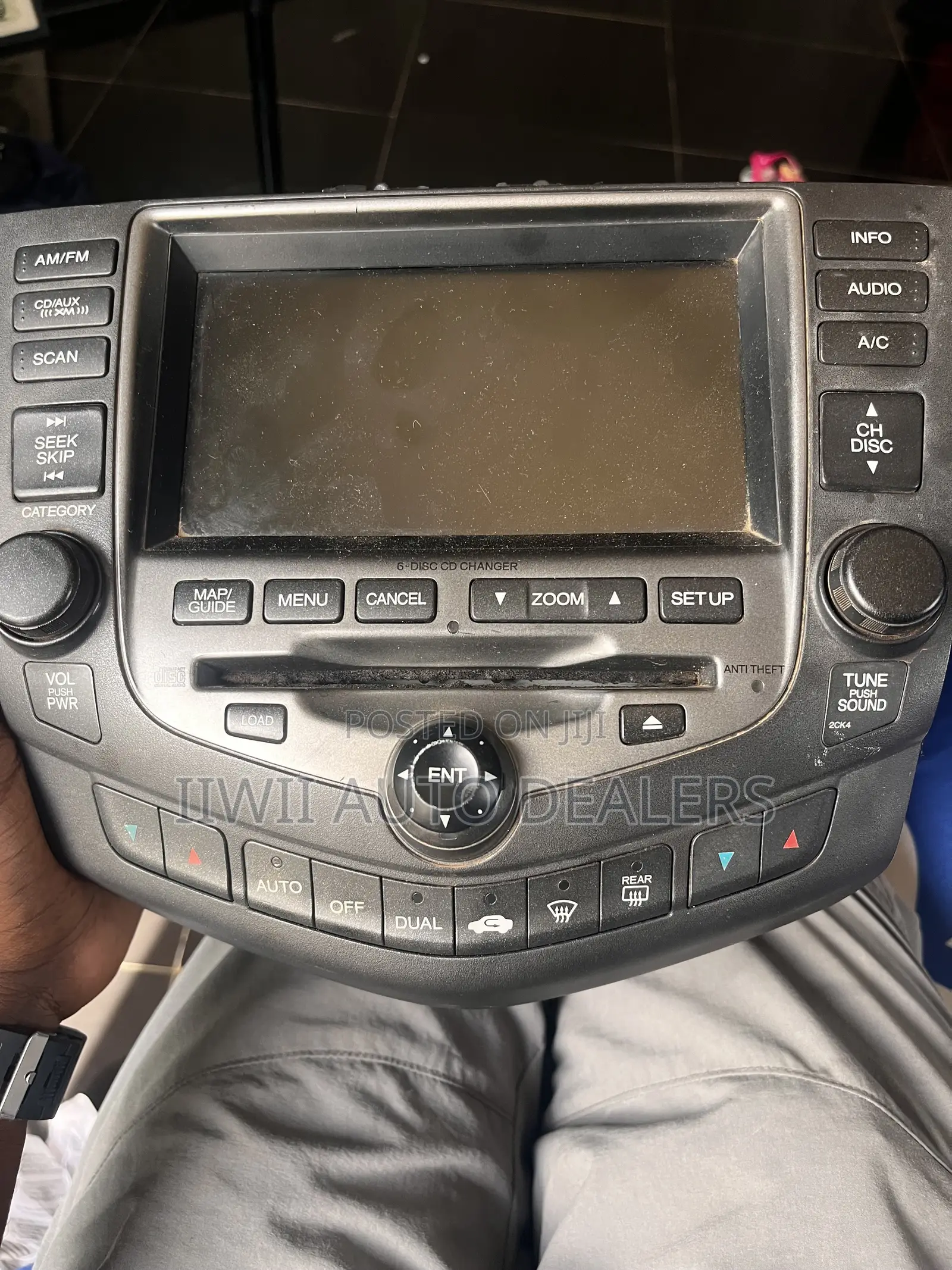 Honda Navigation Radio