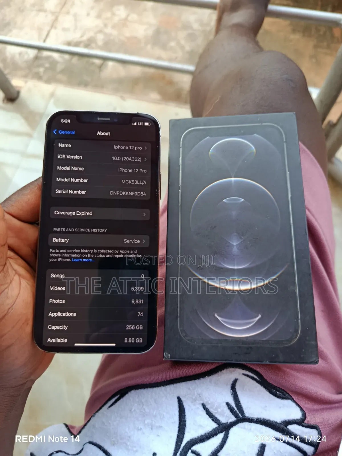 Apple iPhone 12 Pro 256 GB Gray