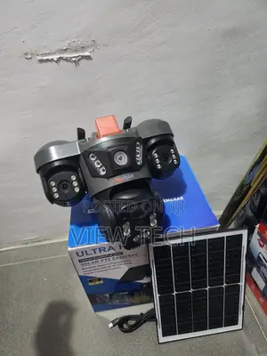 4G Triple Lens Solar Camera