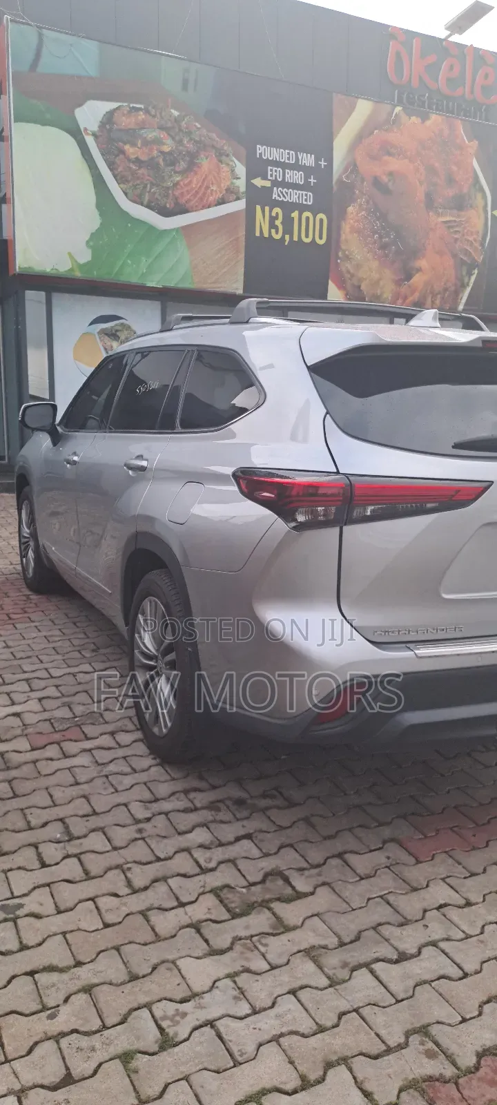 Toyota Highlander Platinum AWD 2020 Gray