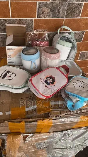 Children’s Food Flask and Bag