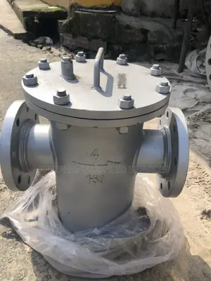 4” Class 150LB Cast Steel Bucket Strainer Valve