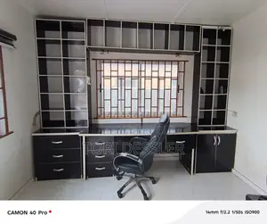 Shelves With Tables and Drawers