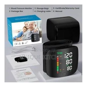 Rechargeable Digital Wrist Blood Pressure Monitor