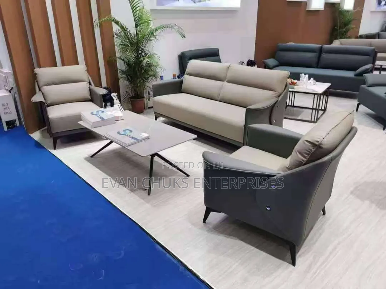 5 Seaters Imported Office Sofa Set