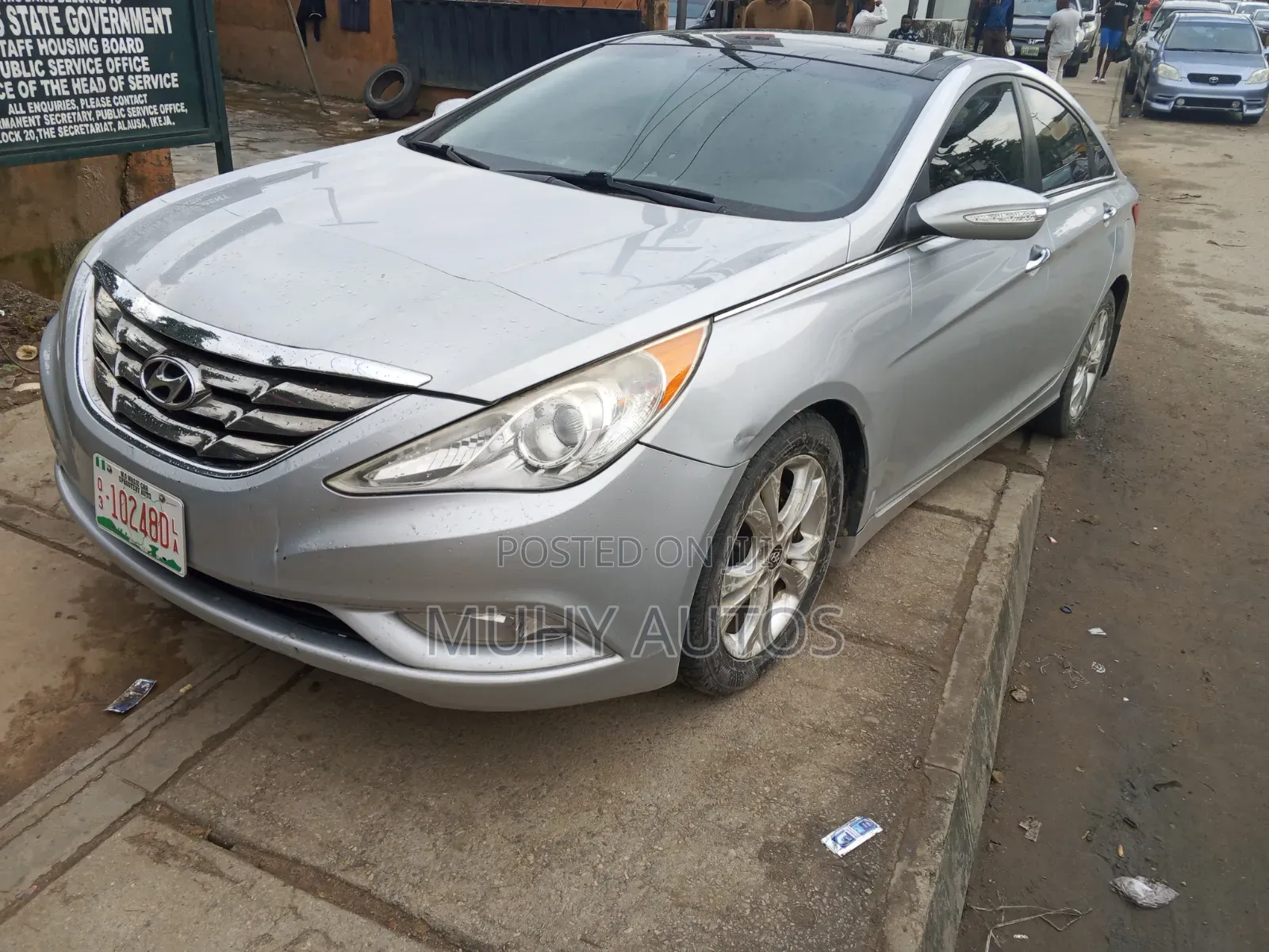Hyundai Sonata 2012 Silver