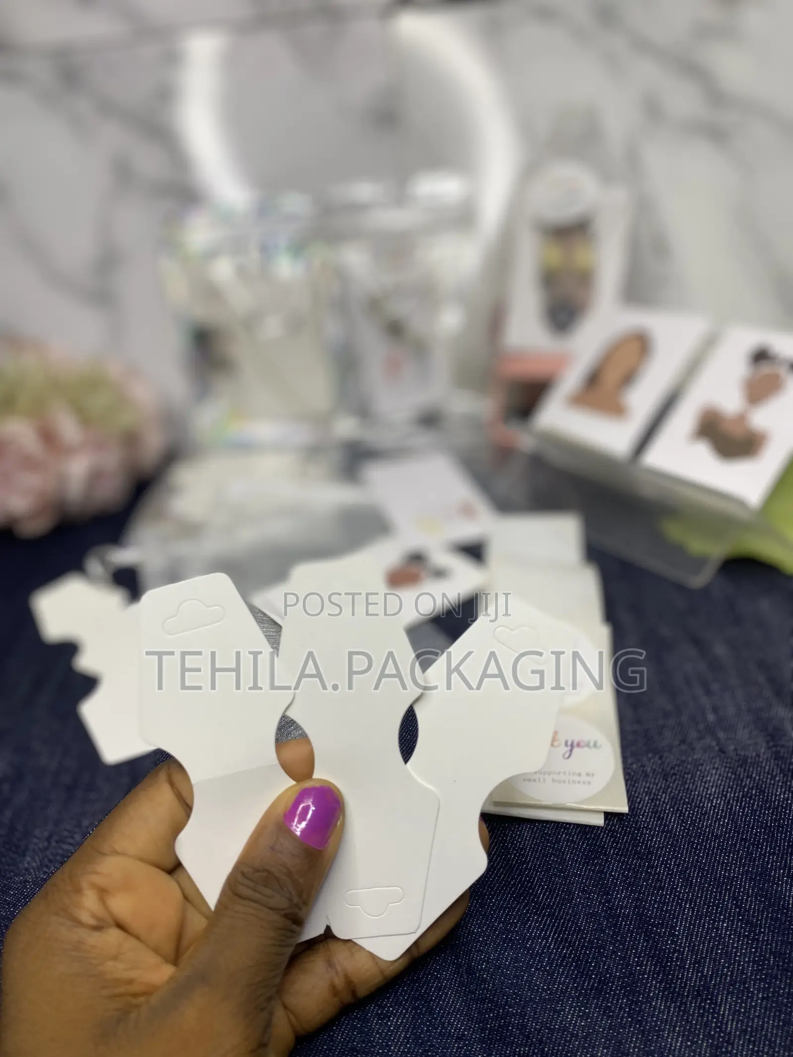 Jewelry Display Cards