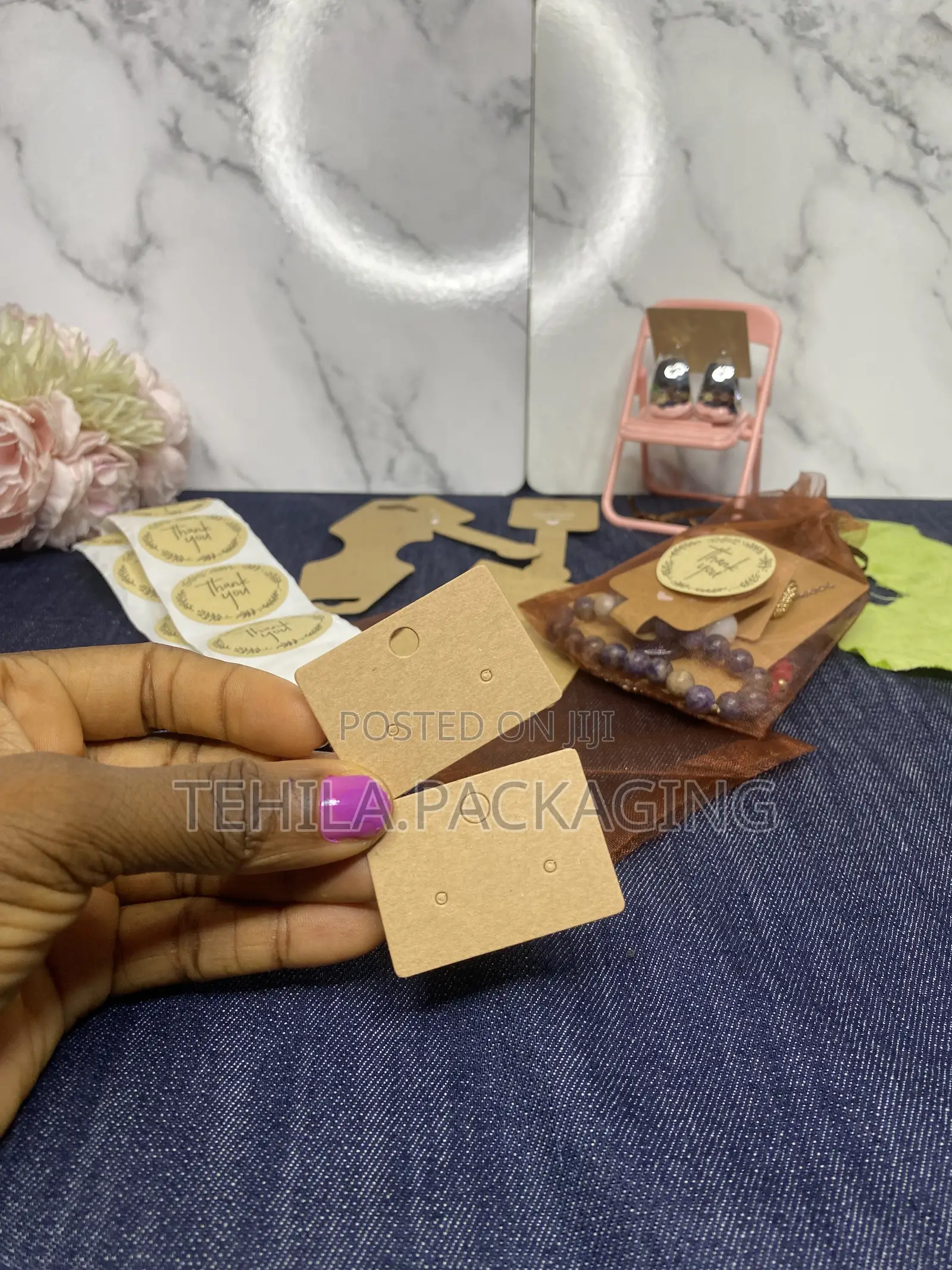 Jewelry Display Cards