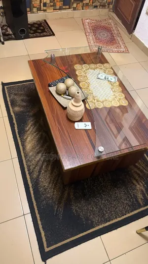 Luxury Wooden/Glass Sitting Room TABLE