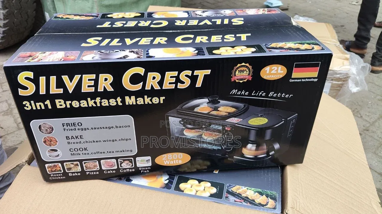 3in1 Silver Crest Breakfast Maker