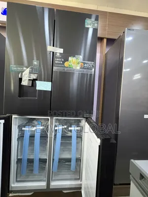 Hisense Side-by-Side Refrigerator RQ61WC 482L With Dispenser