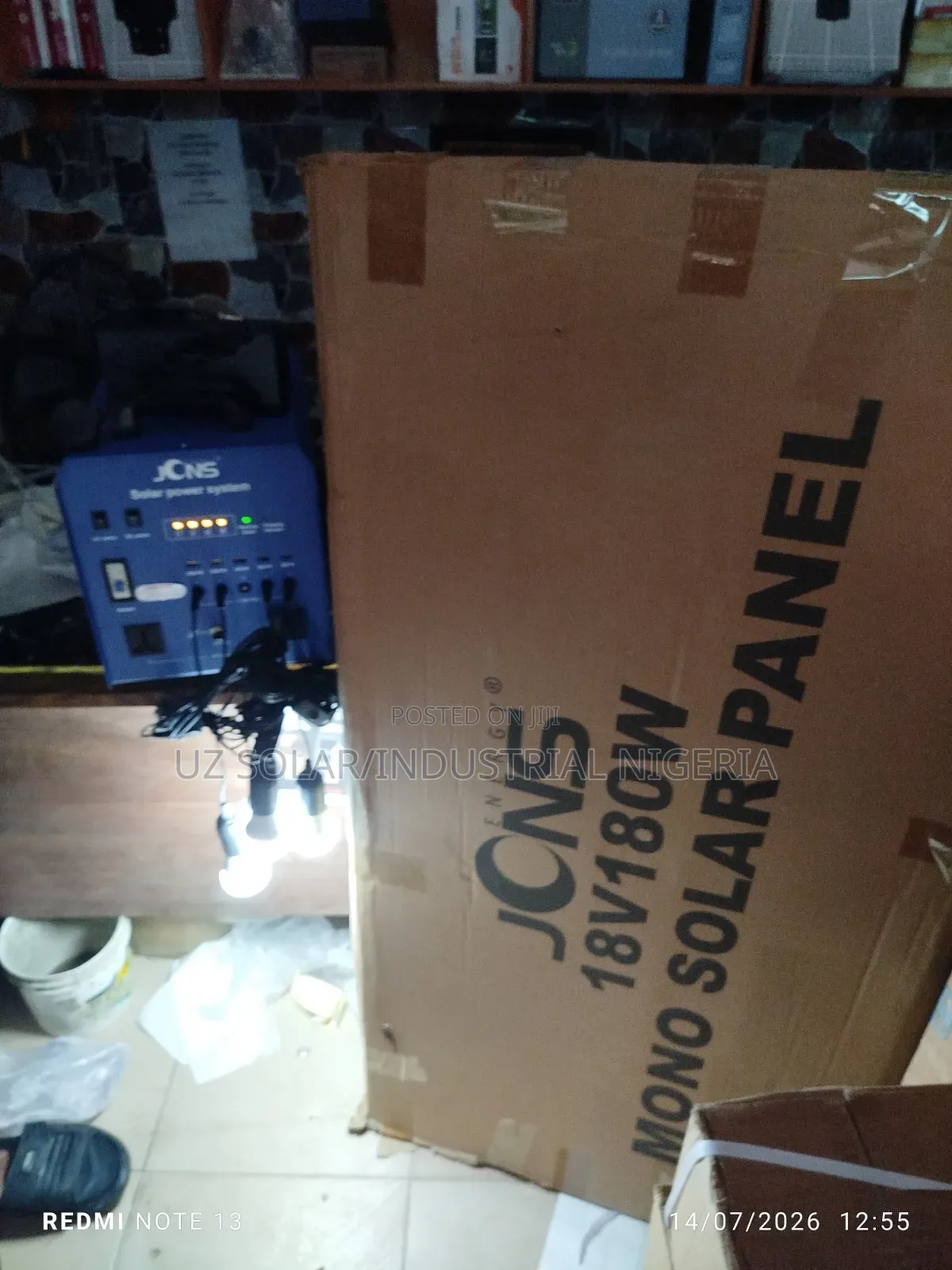 1800w JCNS Solar Generator