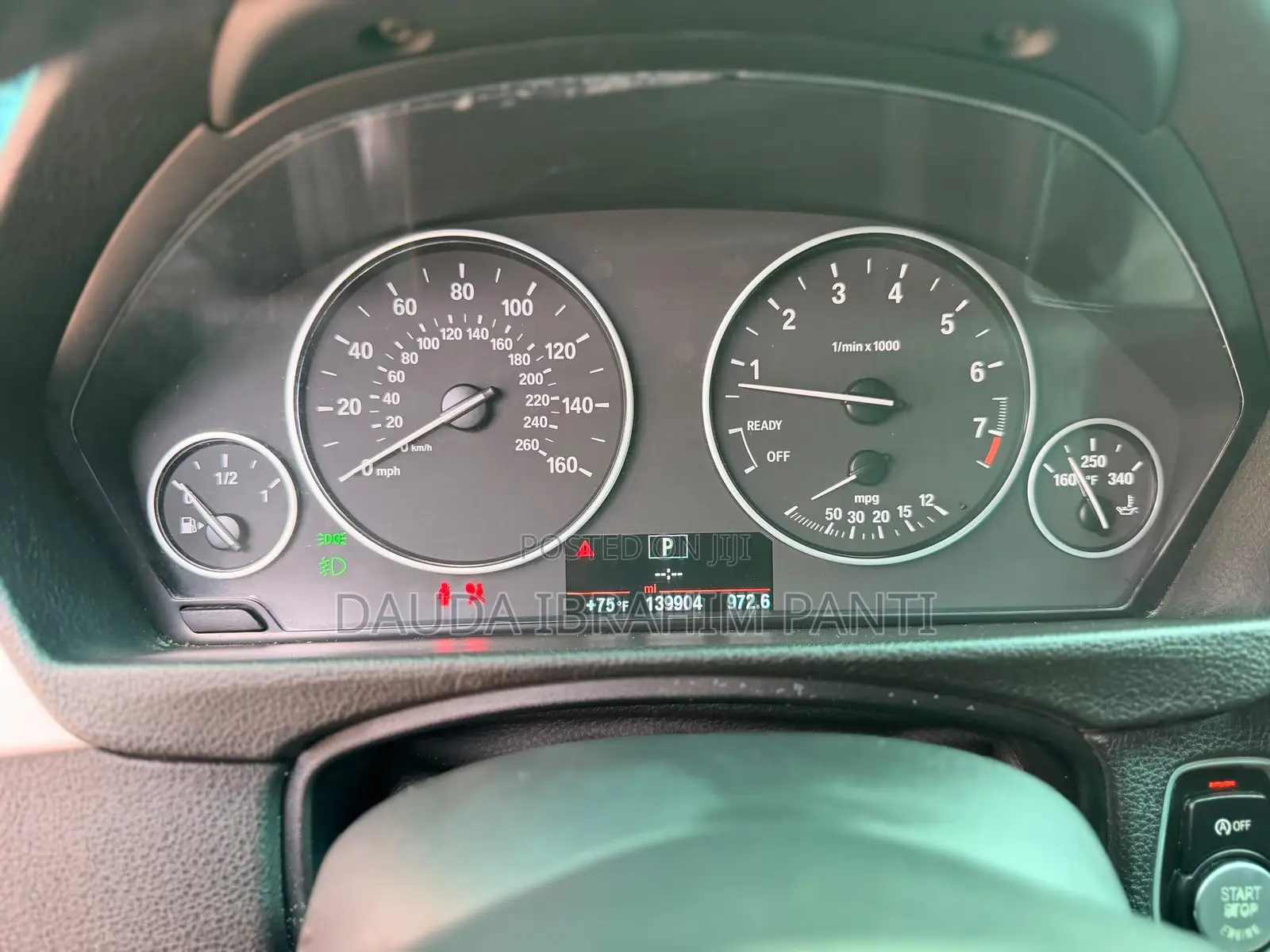 BMW 328i 2014 Black