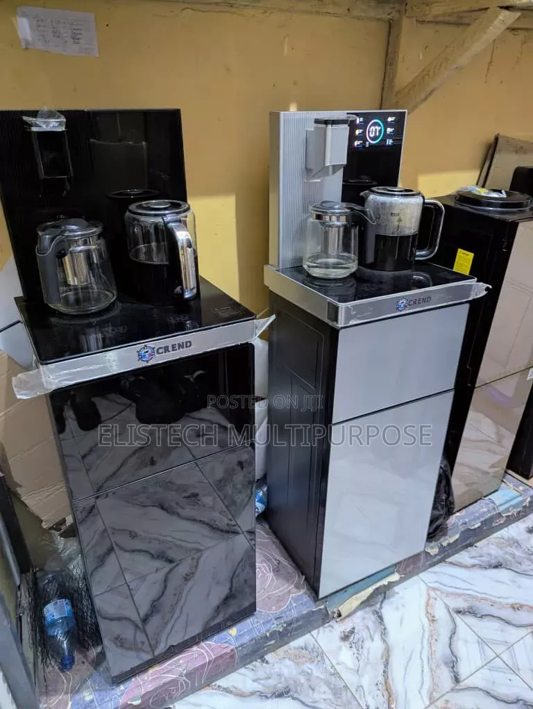 Crend Smart Bottom-Loading Tea Bar Water Dispenser With Compressor.