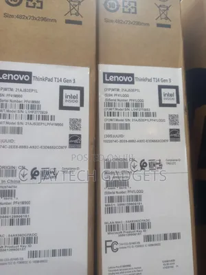 New Laptop Lenovo ThinkPad T14 G3 16GB Intel Core i5 SSD 512GB