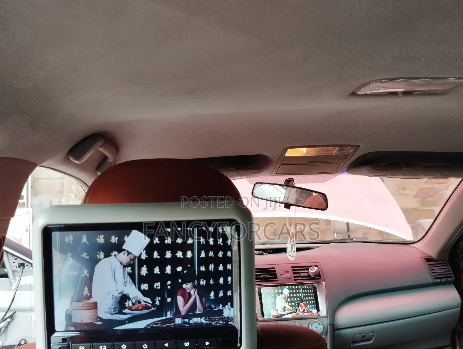 DVD Headrest