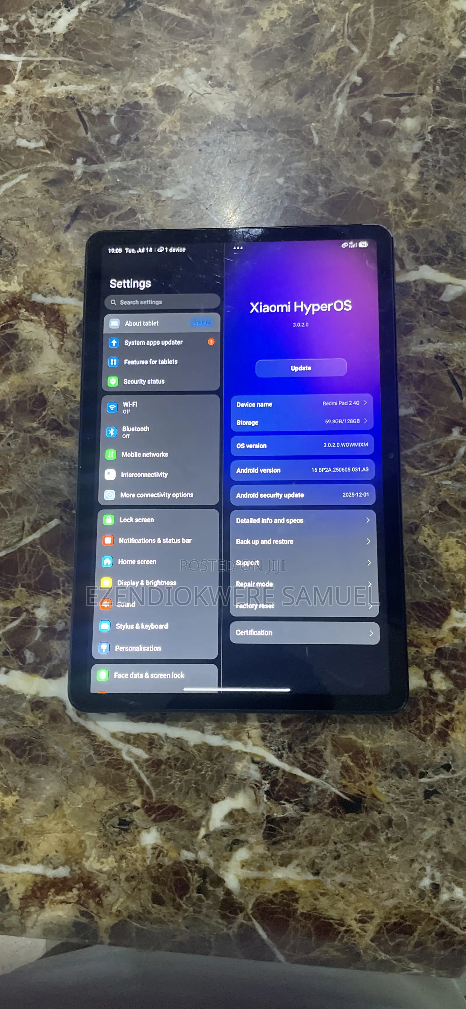 Xiaomi Redmi Pad 2 128 GB Red