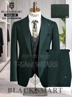 Black Smart Turkish Designer Suit