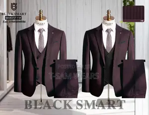 Black Samrt Strips Turkish Suit