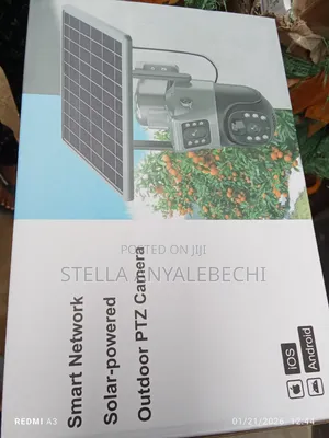 Intelligent Dual Lens Solar Camera ( Supports All Sim )