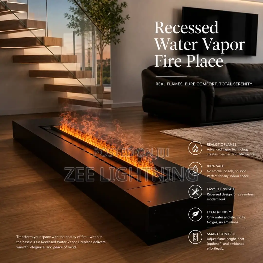 3d Modern Water Vapor Fireplace ( 60cm)