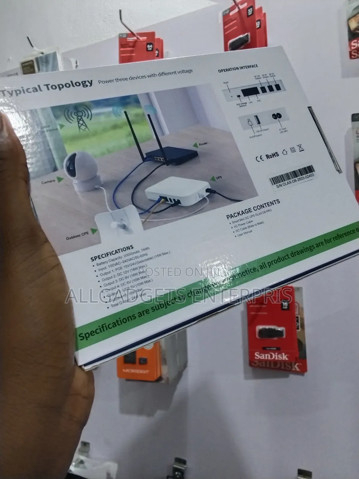 20000mah Olax Router Power Bank