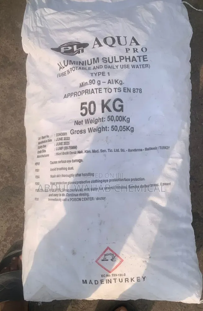 Aluminium Sulphate 50kg