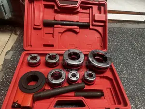 Manual Pipe Threader Die Set Kit