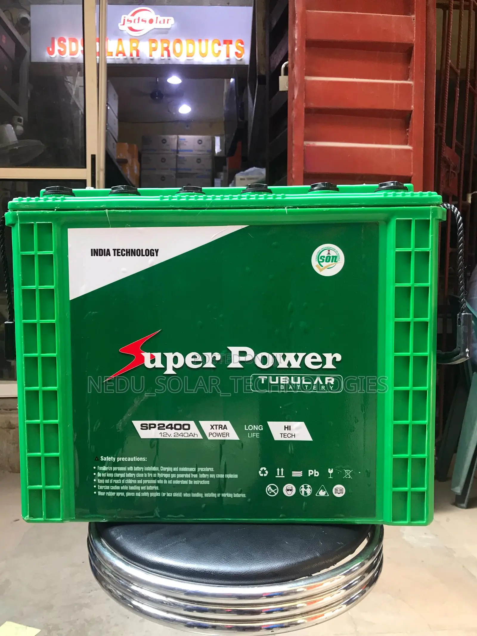 1.2kva and 240ah Solar Inverter System
