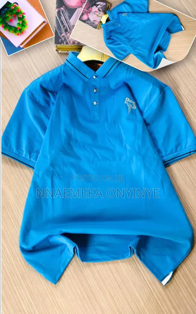 Men Stretchy Polo