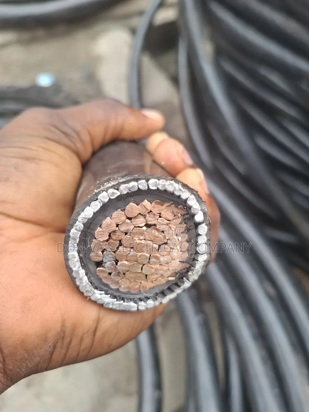 500mmx1core Power Armored Cable