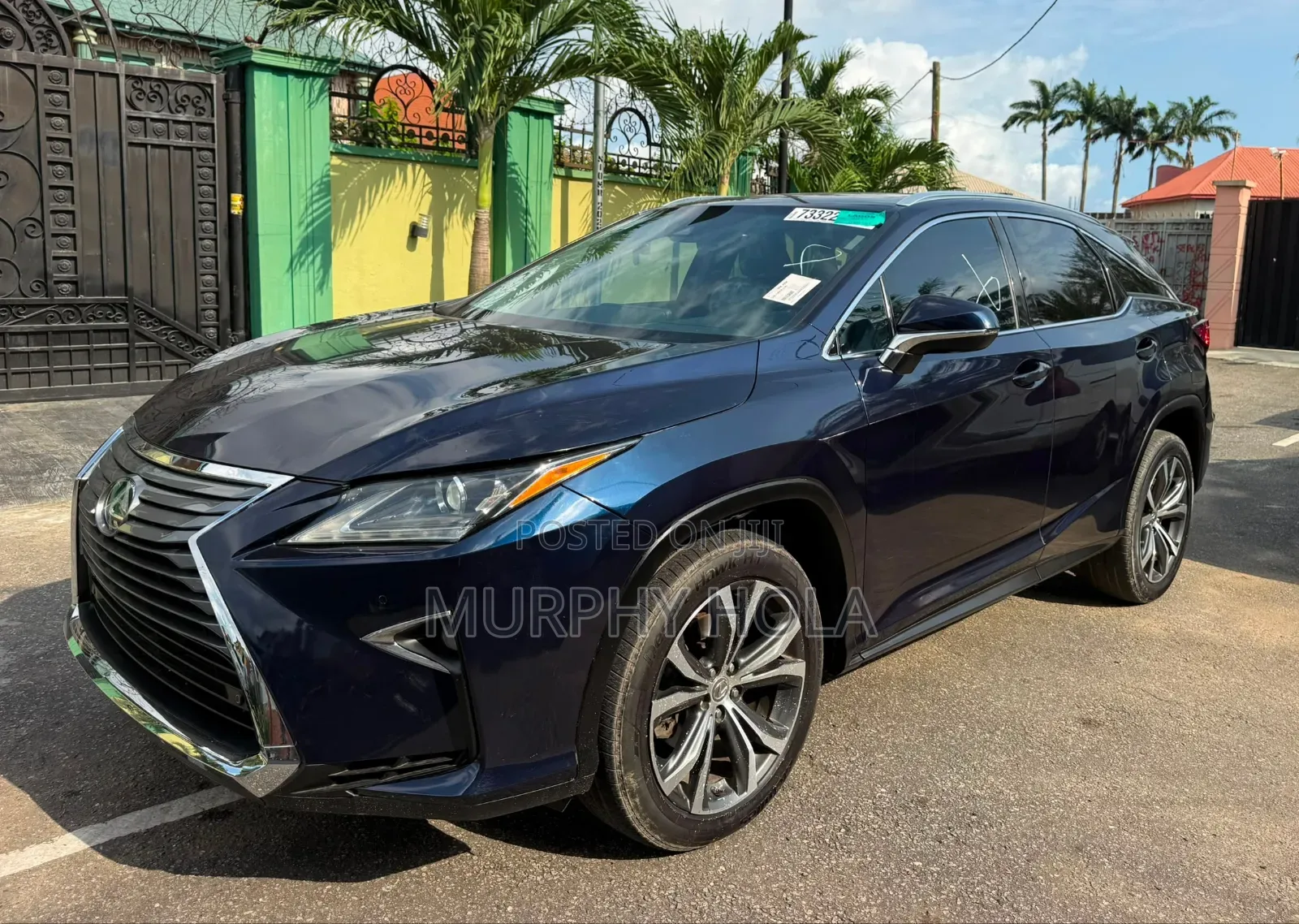 Lexus RX 2018 Blue
