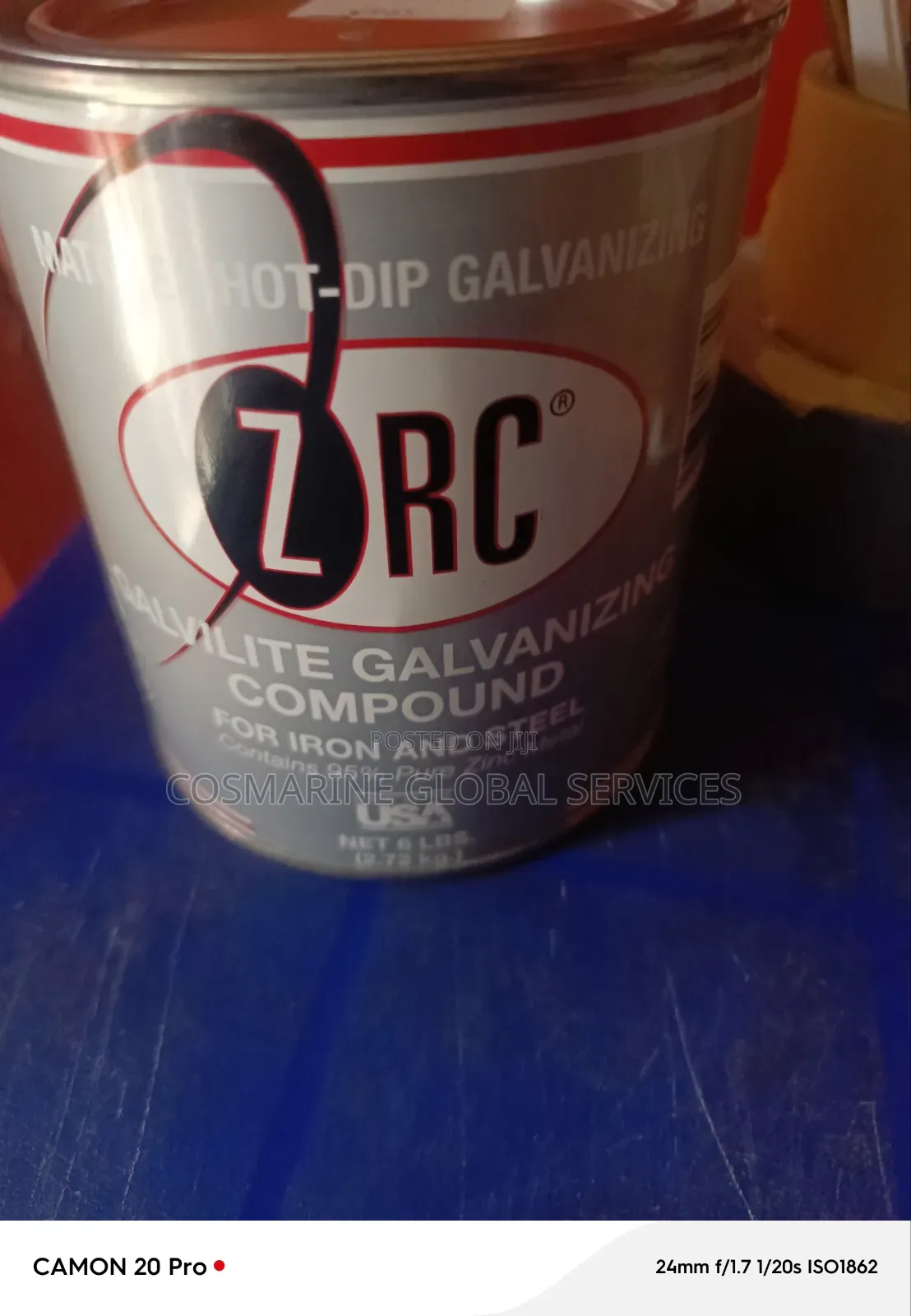 ZRC Galvilite Cold Galvanizing Compound, (2.72kg)