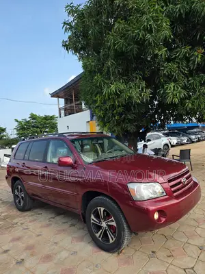 Toyota Highlander V6 2006 Red