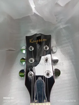 Kaysen Less Paul Electric Guitar 6 Strings Red Colour and White Colour