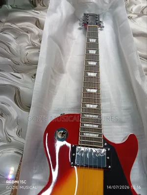 Kaysen Less Paul Electric Guitar 6 Strings Red Colour and White Colour