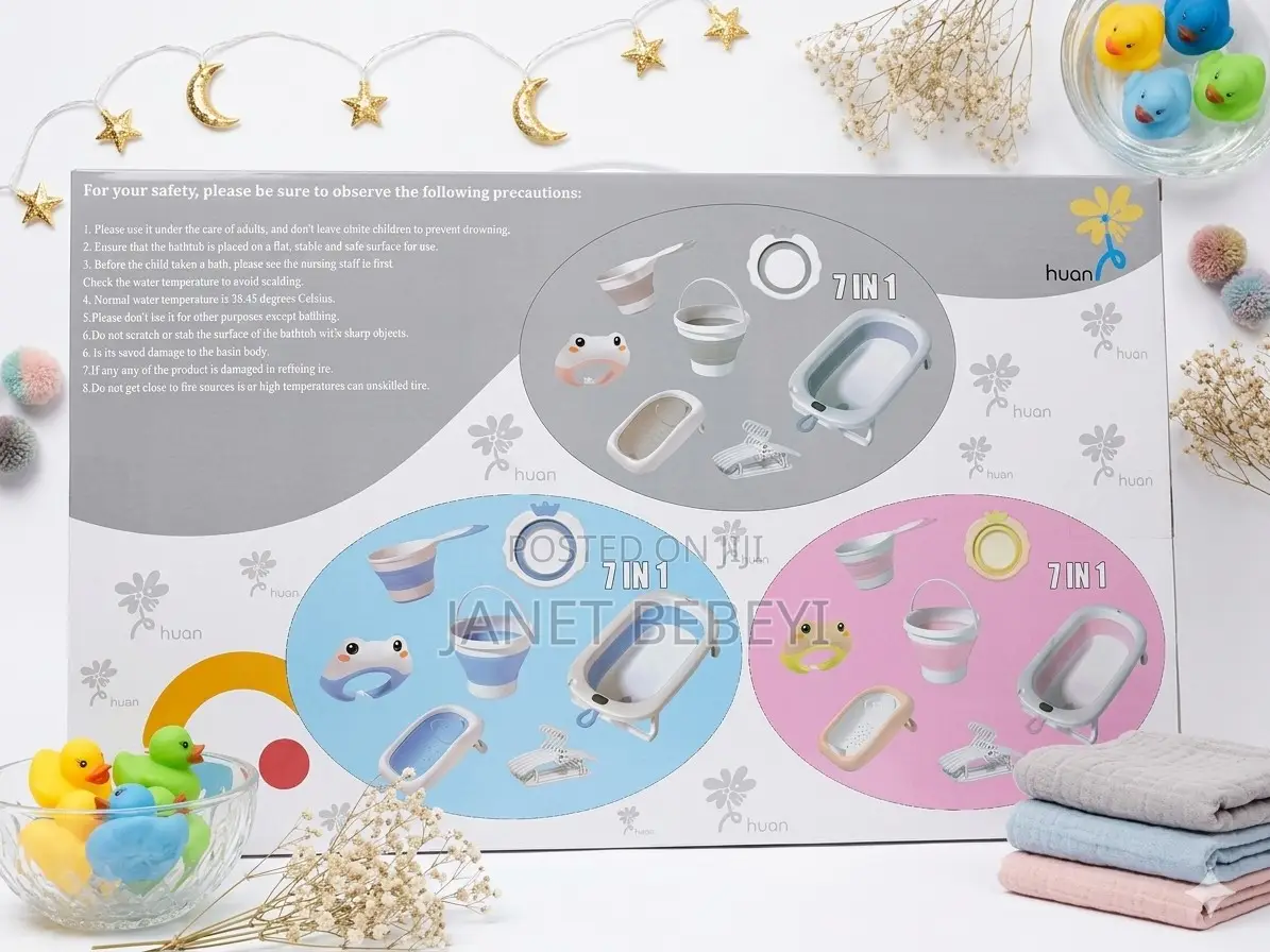 Baby Bath Set (Collapsable)