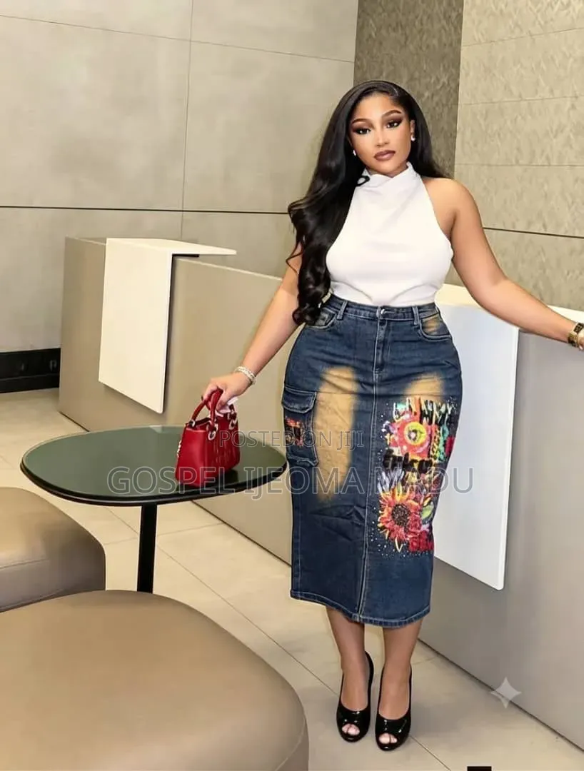 Classy and Quality Jean Skirts