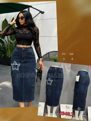 Classy and Quality Jean Skirts
