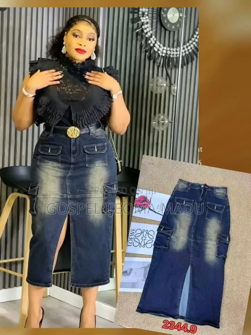 Classy and Quality Jean Skirts