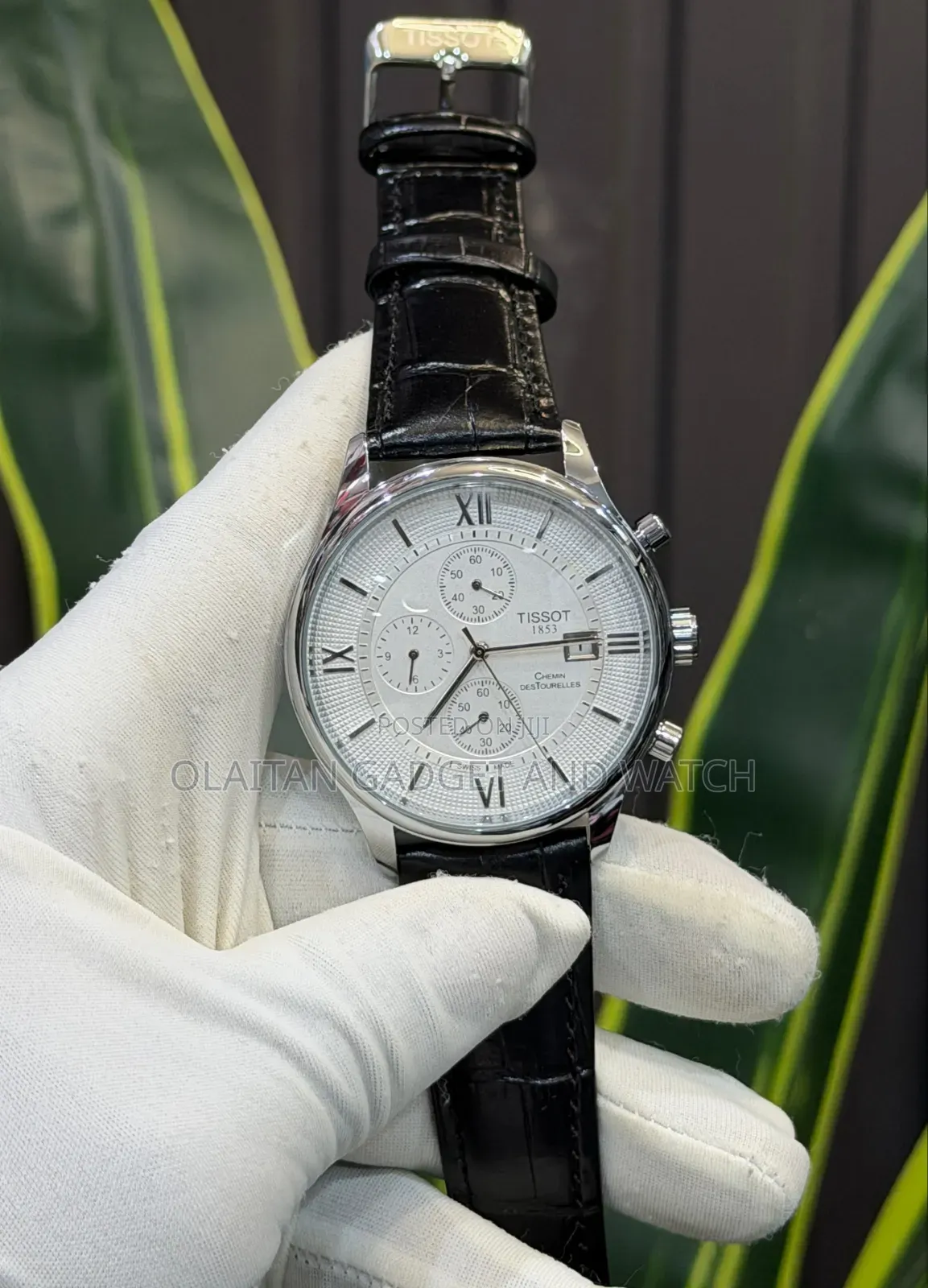 PATEK Leather Watch