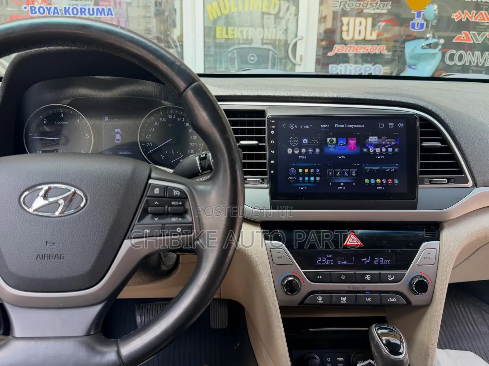 Hyundai Elantra 2016-2020 Navigation Android/Reverse Camera