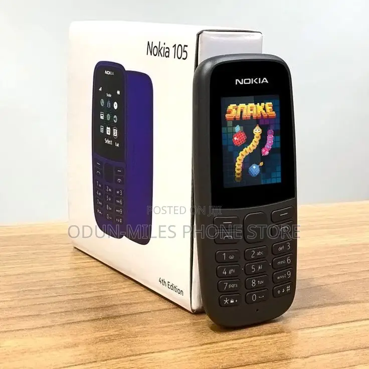 New Nokia 105 Black