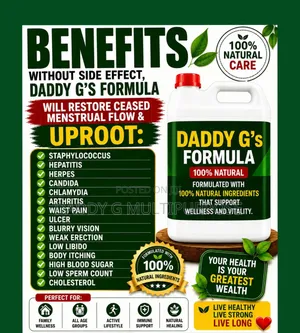 Solution to Menstruation Issues, Infertility in Men/Women Ulcer