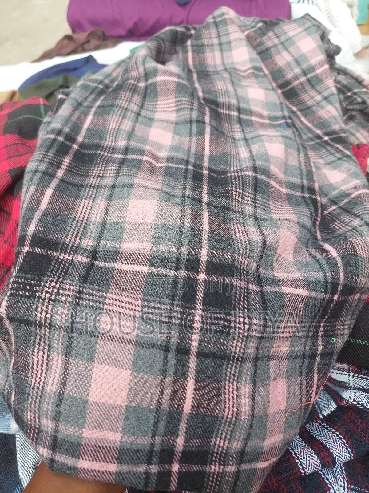 Thick Cotton Checkers