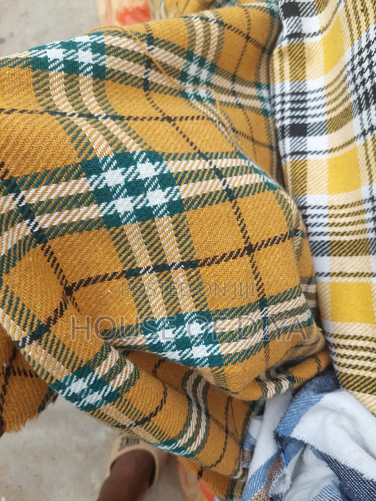 Thick Cotton Checkers