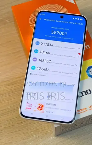 Tecno Spark Slim 256 GB Gray