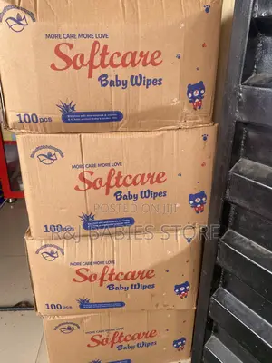 Softcare Baby Wipes 100pcs – Alcohol-Free | Wholesale Retail100*12