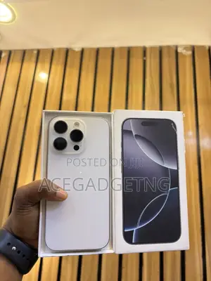 New Apple iPhone 16 Pro 256 GB White